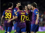 Bóng đá anh, ngoại hạng anh, lịch thi đấu euro 2012, Barcelona 9-0 L'Hospitalet: La Masia "nghiền nát" L'Hospitalet